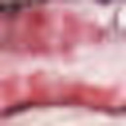 5' X 7' Red And Navy Southwestern Power Loom Distressed Washable Area Rug