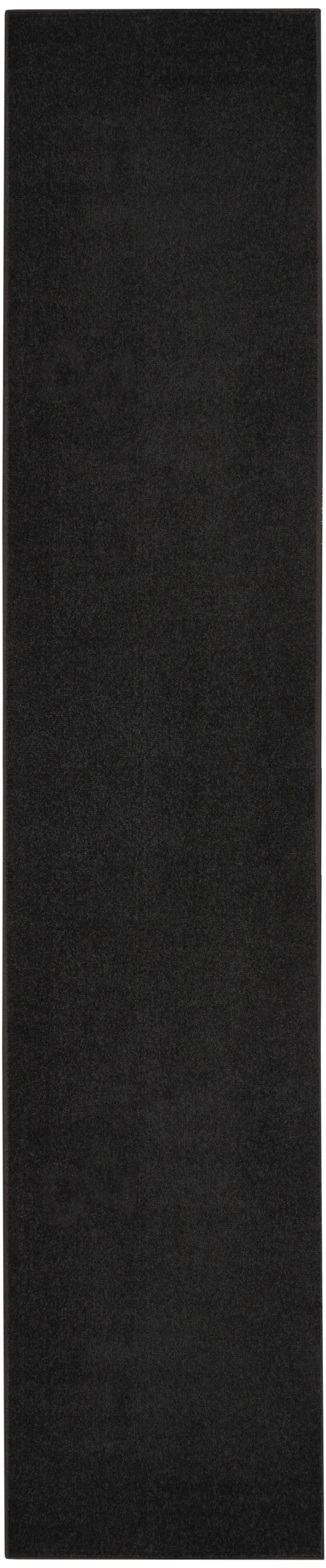 Tall, slim black fabric-covered panel with a soft textured surface; minimalist speaker grille or acoustic panel.