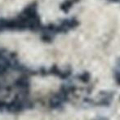 5' X 7' Beige Cream Blue And Gray Abstract Stain Resistant Area Rug