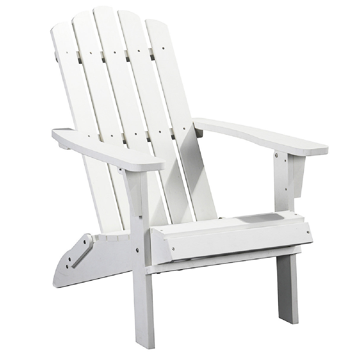 31" Green Heavy Duty Plastic Adirondack Chair