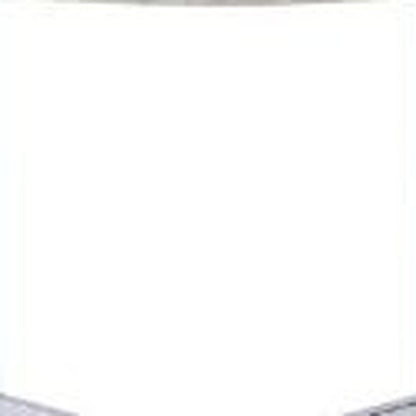 24" White And Silver Wood And Iron Round Cross Legs End Table