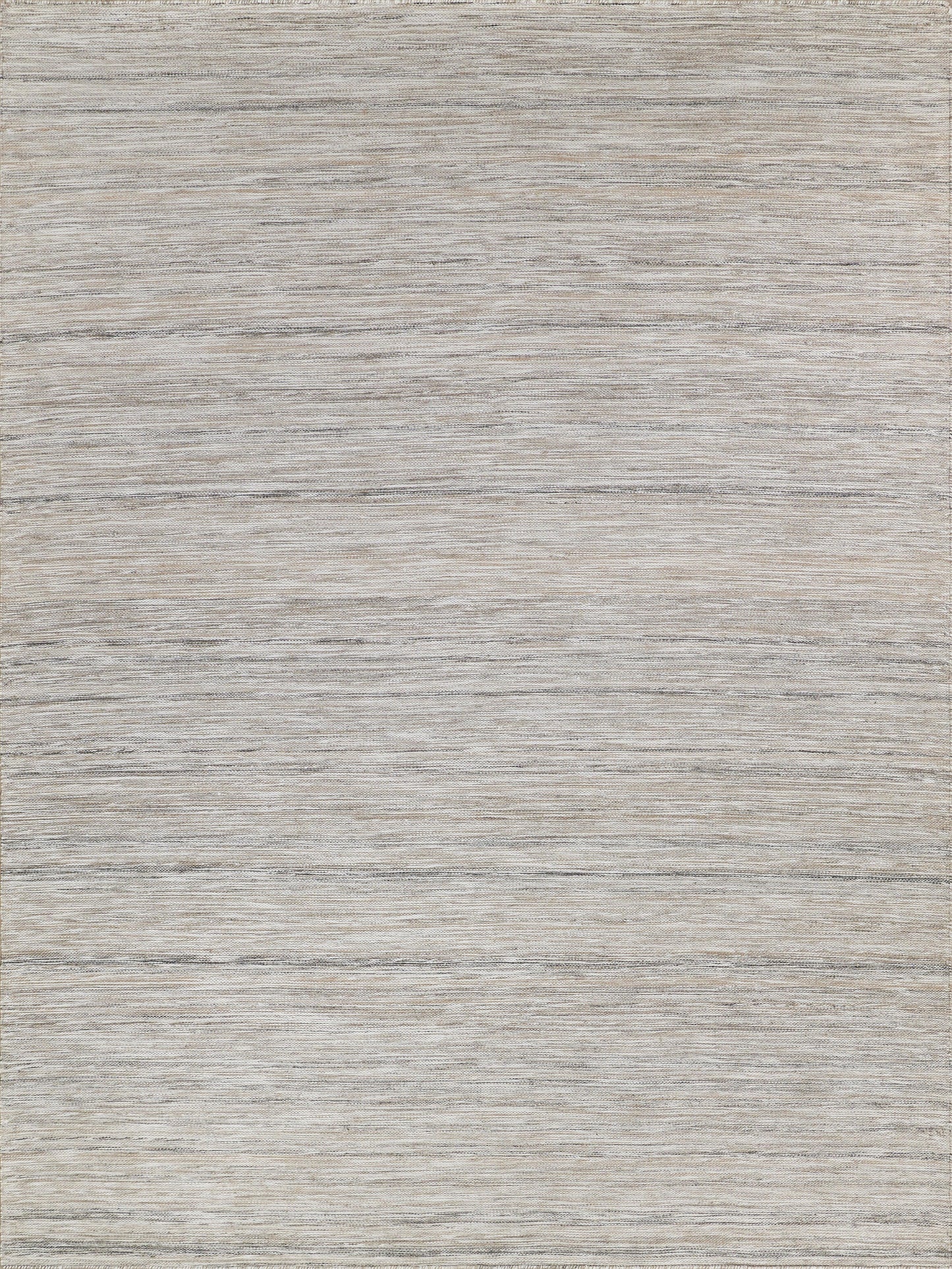 Light gray rug with subtle beige undertones in a flat-weave indoor/outdoor design, measuring 12' x 15'.