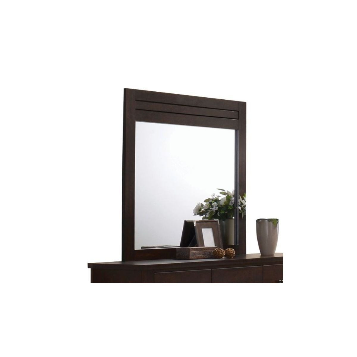 Mahogany Rectangle Dresser Mirror