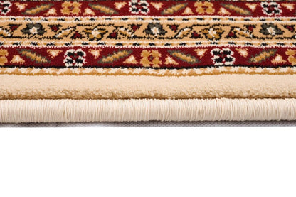 20' Beige And Ivory Oriental Runner Rug