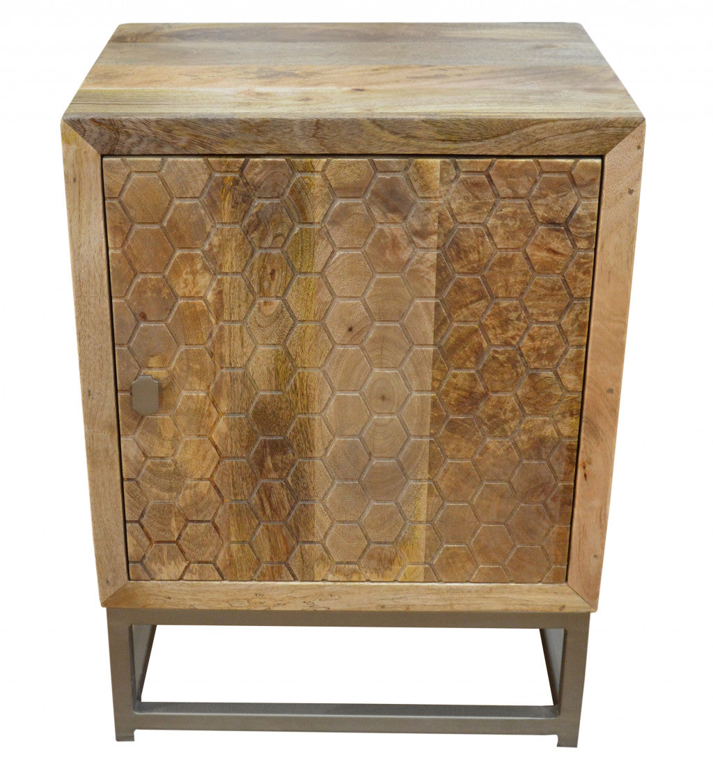 25" Natural Nightstand