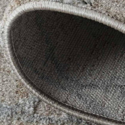 8' X 10' Beige Moroccan Stain Resistant Area Rug