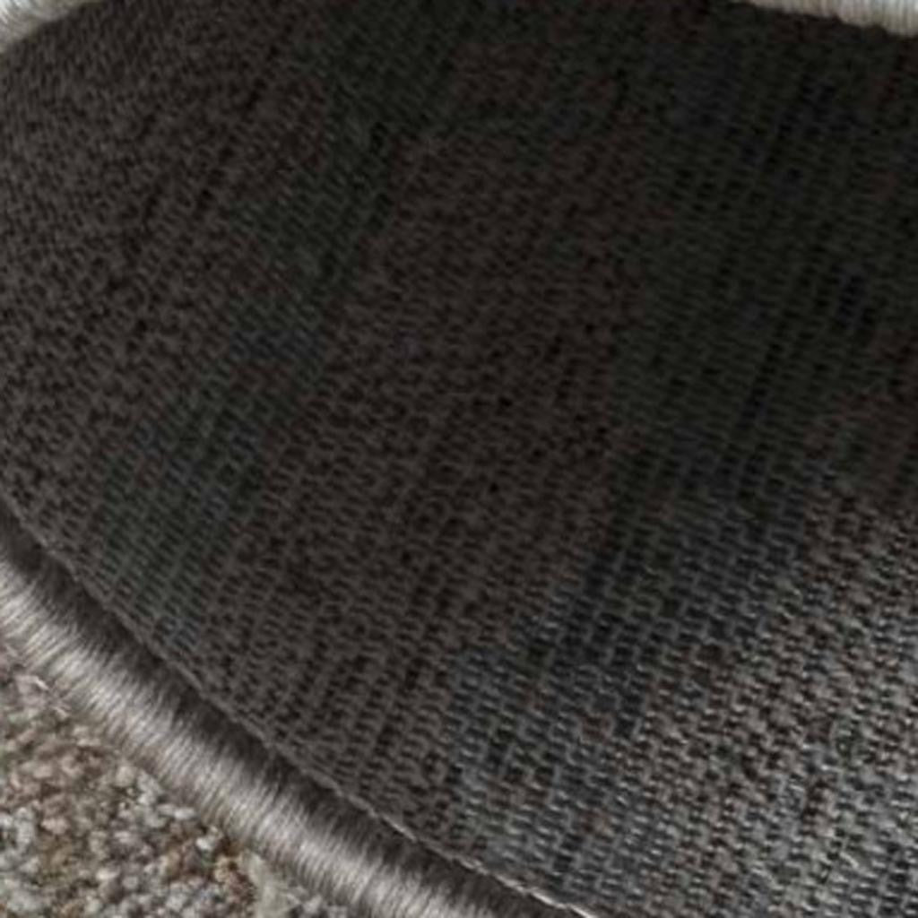 5' X 8' Beige Abstract Stain Resistant Area Rug