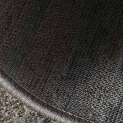 5' X 8' Beige Abstract Stain Resistant Area Rug