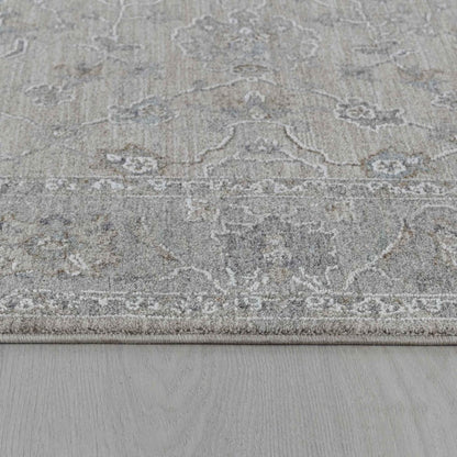 8' X 10' Cream Southwestern Power Loom Stain Resistant Area Rug