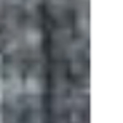 8' X 10' Blue And And Charcoal Hand Loomed Area Rug