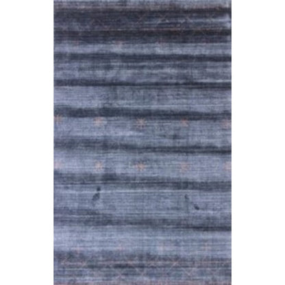 8' X 11' Blue Ombre Hand Loomed Area Rug