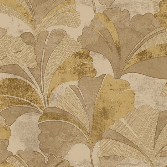 Galerie Wallcoverings Stratum Ginko Galerie Wallcoverings  Beige   - 49327