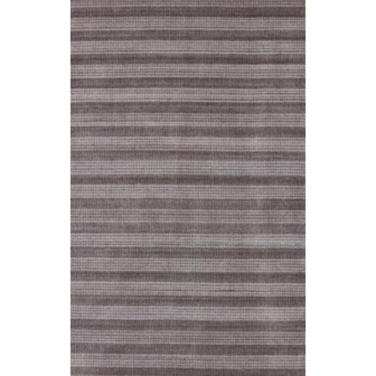 8' X 10' Rust And White Hand Loomed Area Rug