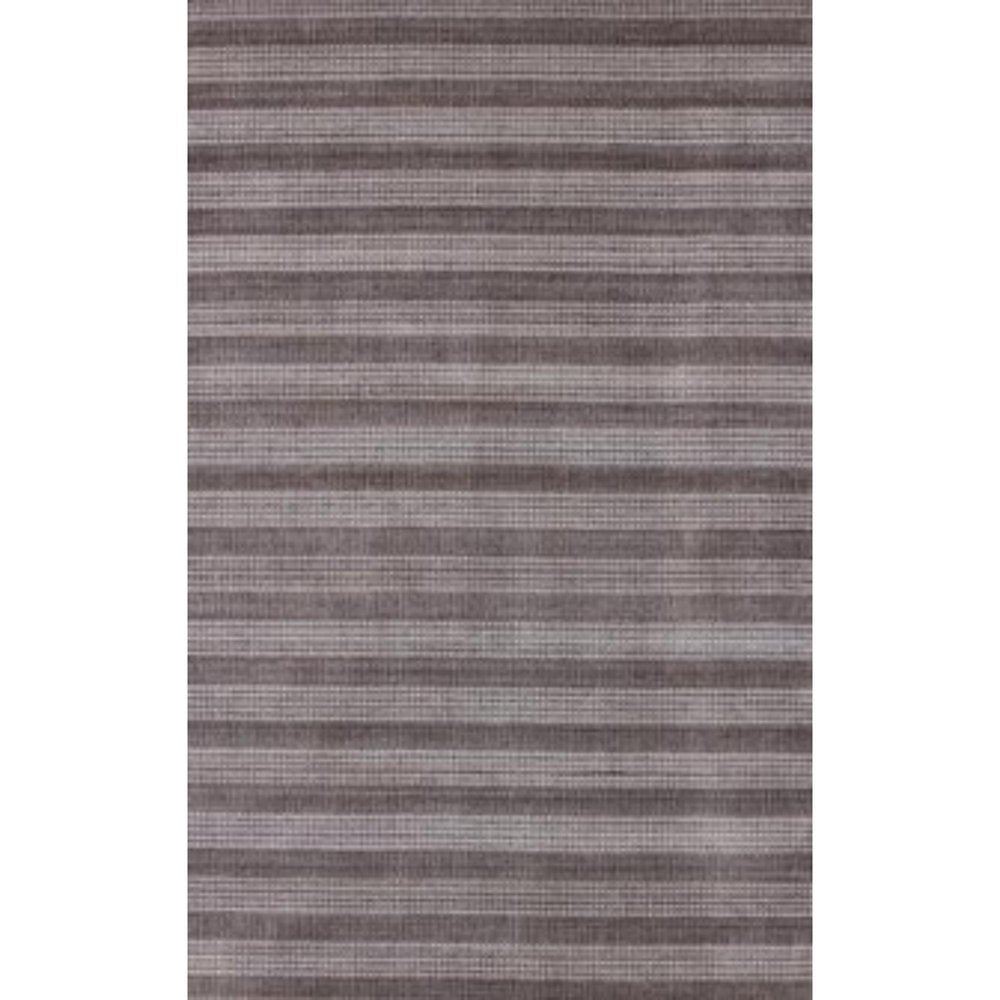 8' X 10' Rust And White Hand Loomed Area Rug