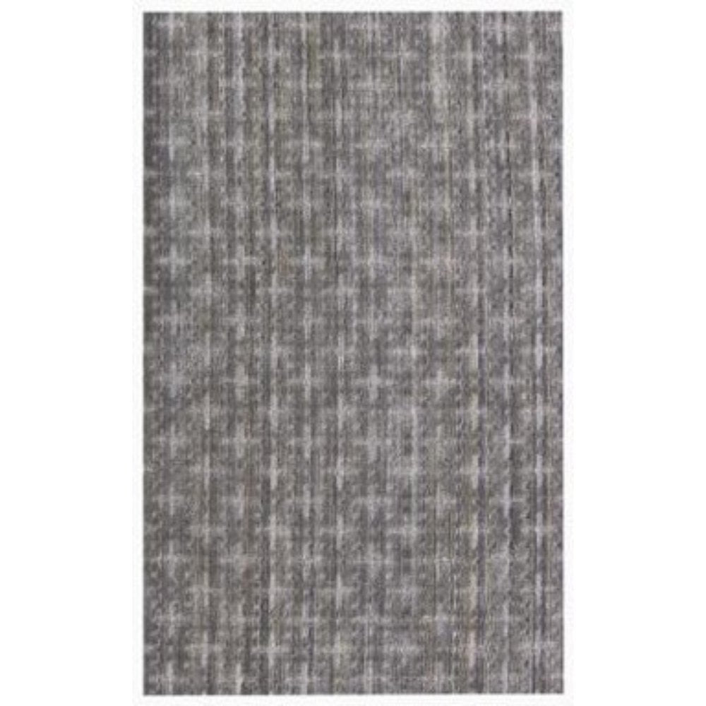 8' X 10' Brown And Dark Grey Medallion Hand Loomed Area Rug