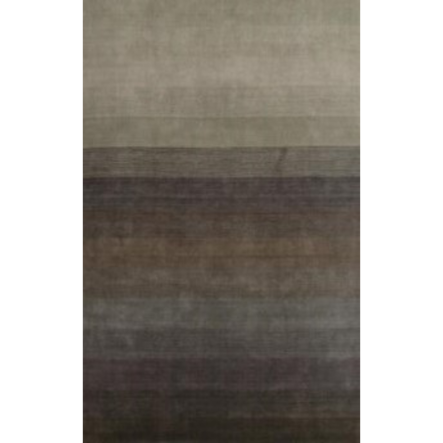 8' X 10' Expresso And Brown Hand Loomed Area Rug