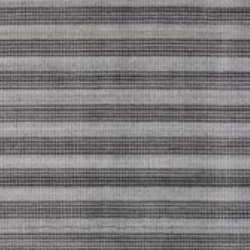 9' X 12' Black And Dark Grey Hand Loomed Area Rug