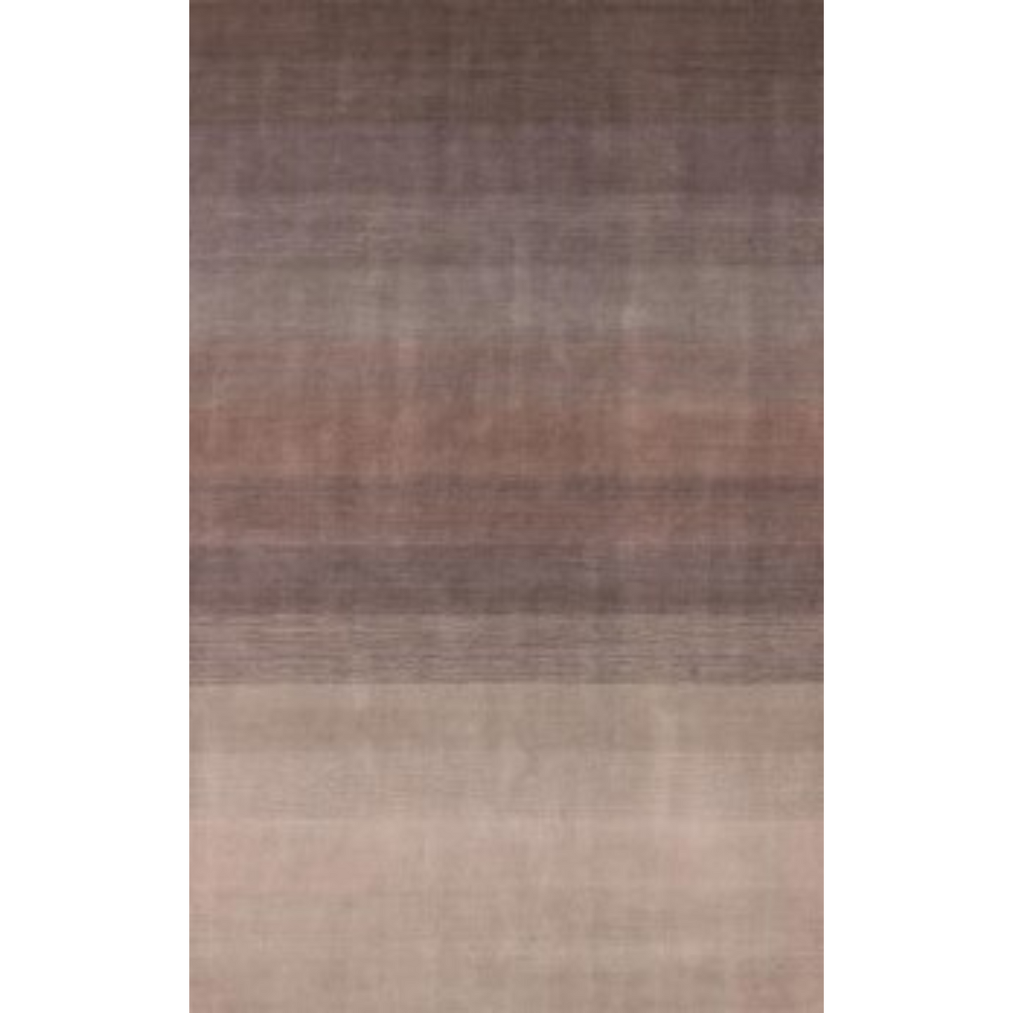 9' X 12' Violet Taupe And Brown Ombre Hand Loomed Area Rug