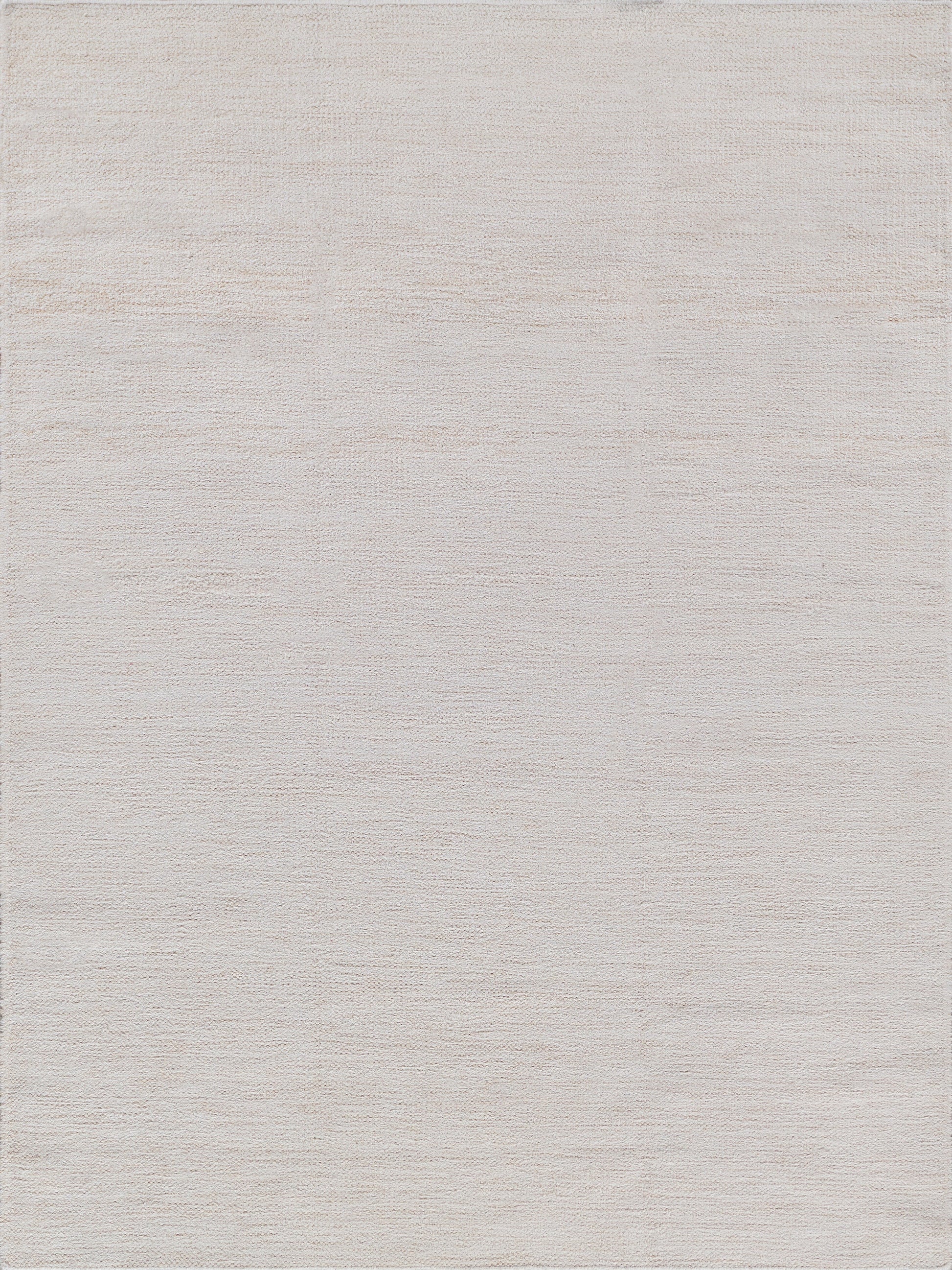 Beige rectangular area rug with soft, muted cream tones and subtle texture; versatile living room or bedroom rug