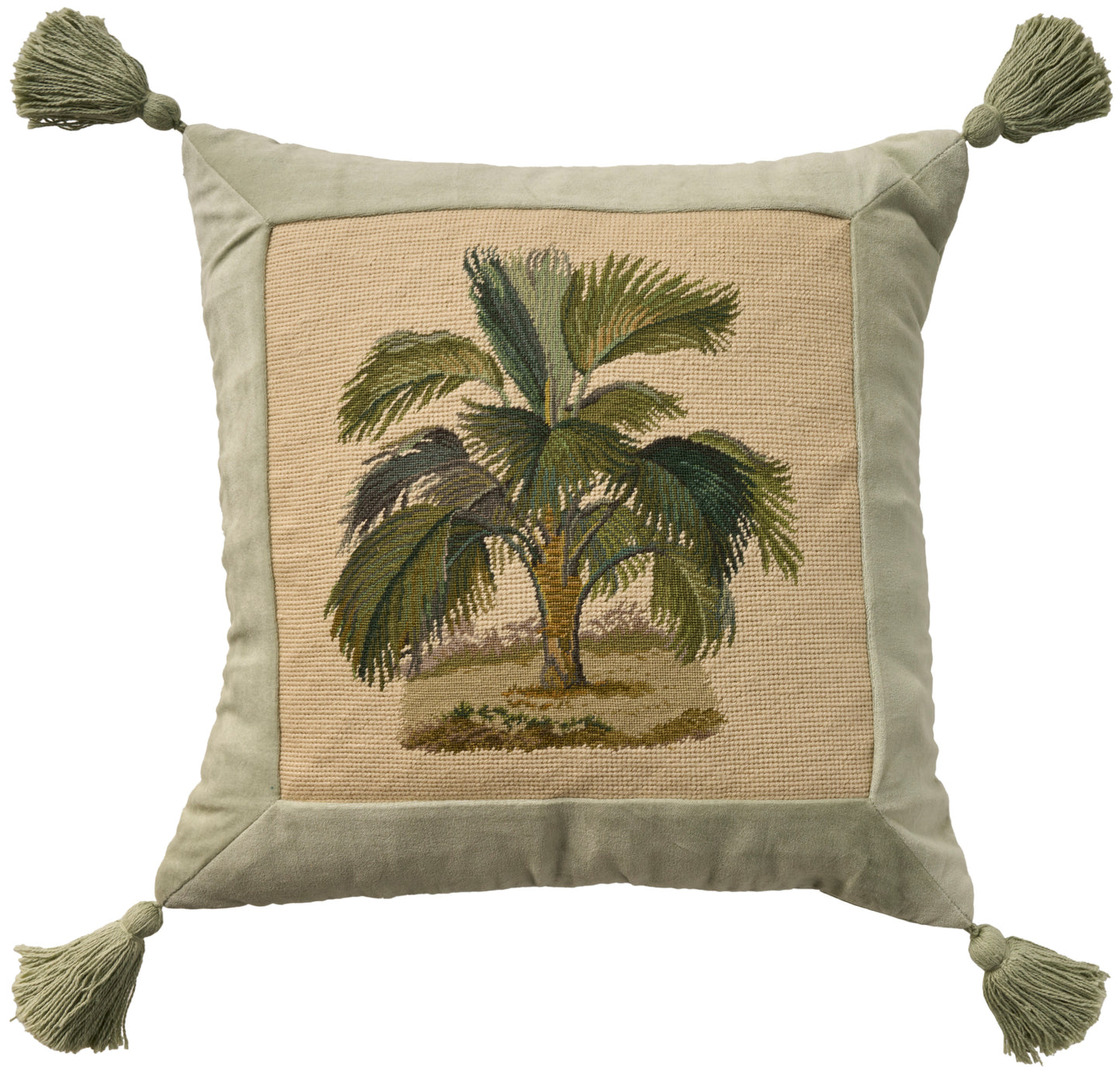 NOURISON HOME   19" x 19" Mina Victory Vintage Ivory    - 798019092139