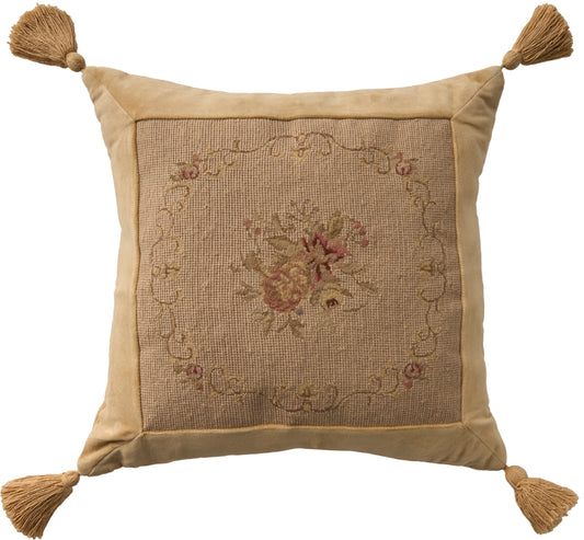 NOURISON HOME   18" x 18" Mina Victory Vintage Beige    - 798019091453