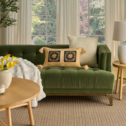 NOURISON HOME   13" x 22" Mina Victory Vintage Black    - 798019091514