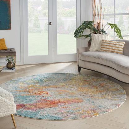 Nourison Rugs Nourison Home   Modern 10' X Round    - 099446060341