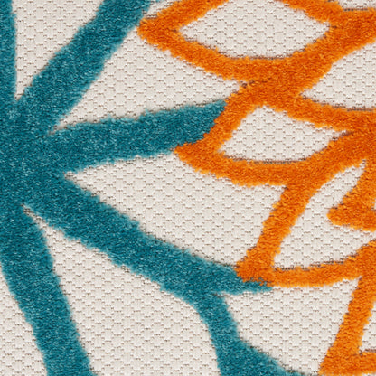 Nourison Rugs Nourison Home   Tropical 8' Runner    - 099446827104