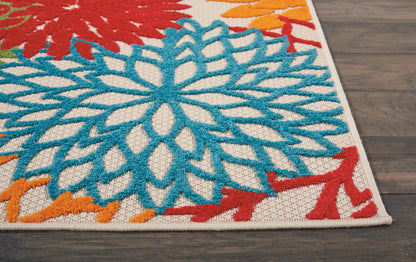 Nourison Rugs Nourison Home   Tropical 12' Runner    - 099446723048