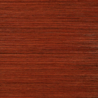 SCHUMACHER  PERFECT BASICS: TEXTURED WALLCOVERING STRIE SISAL   Burnt Orange   - 5000724