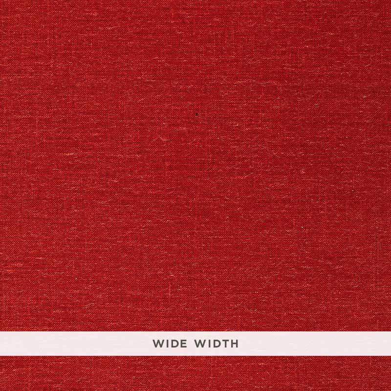 SCHUMACHER  NATURAL TEXTURES BURLAP WEAVE   RED   - 5000865