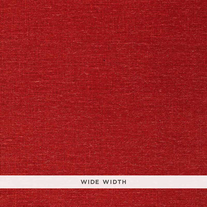 SCHUMACHER  NATURAL TEXTURES BURLAP WEAVE   RED   - 5000865