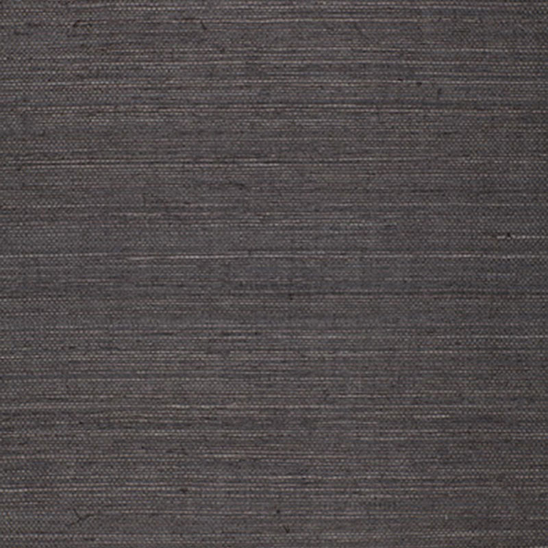 Dark gray woven fabric with subtle horizontal stripe texture and matte finish.