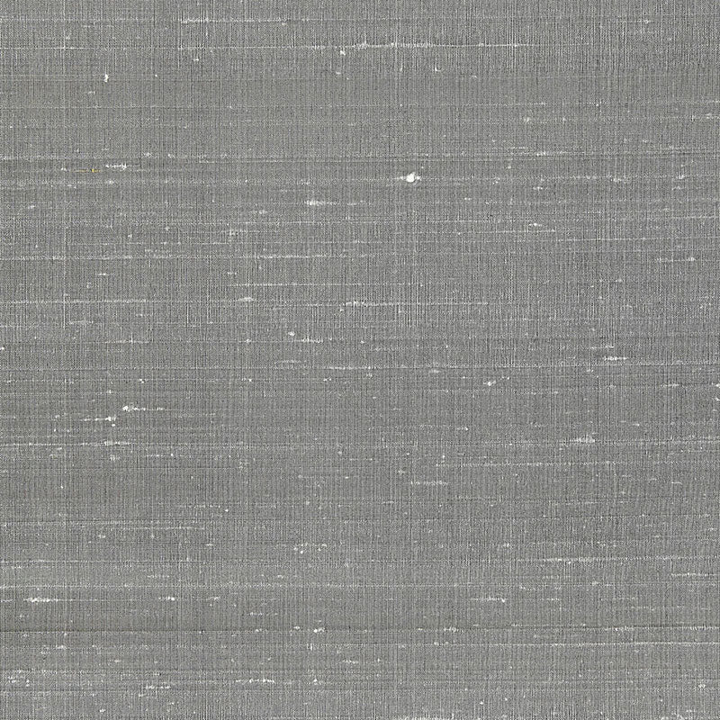 SCHUMACHER WALLCOVERING  AU NATUREL SHIJIN SILK   SILVER   - 5002300