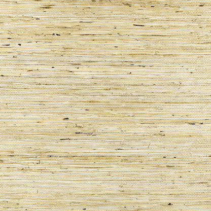 Beige linen-like fabric with fine horizontal ridges and speckled texture.