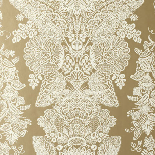 SCHUMACHER  EXUBERANT PRINTS LACE   CHAMPAGNE   - 5003321