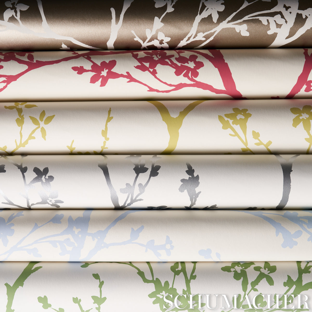 SCHUMACHER WALLCOVERING  AVANT GARDE TWIGGY   CHAMPAGNE   - 5003341