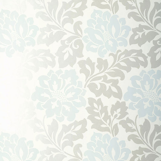 SCHUMACHER  PALAZZO SARACENO DAMASK   AQUAMARINE   - 5003631