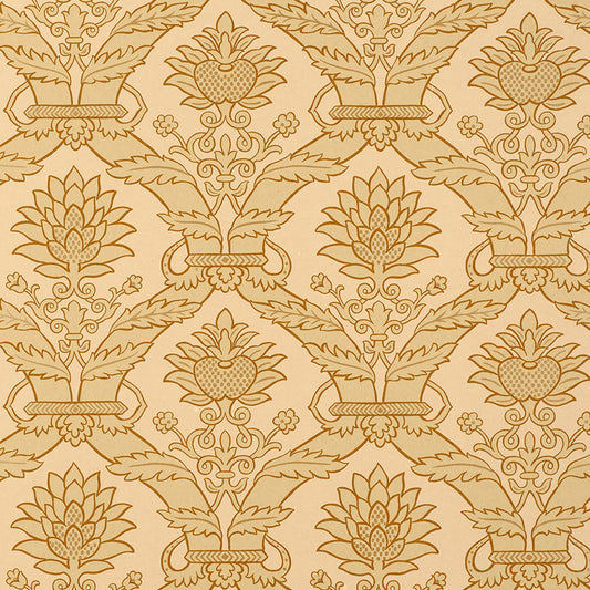 SCHUMACHER  PALAZZO SIENA DAMASK   NATURAL   - 5003650