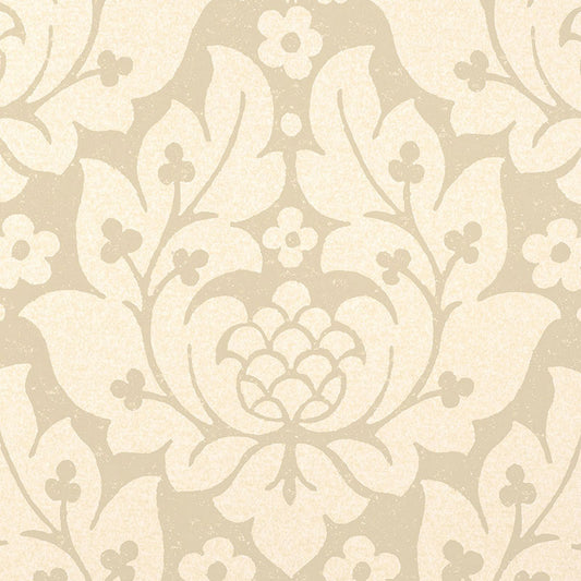 SCHUMACHER  PALAZZO FIORE DAMASK   LINEN   - 5003670