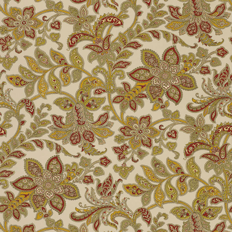 SCHUMACHER  PERENNIAL FAVORITES CORSINI PAISLEY   Patina   - 5004071