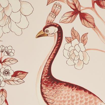 SCHUMACHER  ATELIER OISEAUX ET FLEURS   Cinnabar   - 5004082