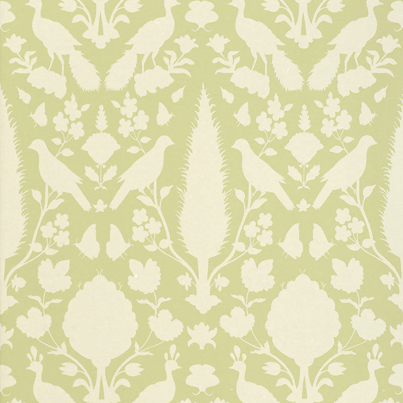 SCHUMACHER  EXUBERANT PRINTS CHENONCEAU   SAGE   - 5004120