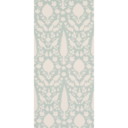 SCHUMACHER WALLCOVERING  PRINT HAPPY CHENONCEAU   AQUAMARINE   - 5004122