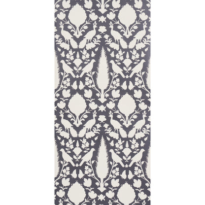 SCHUMACHER WALLCOVERING  PRINT HAPPY CHENONCEAU   CHARCOAL   - 5004123