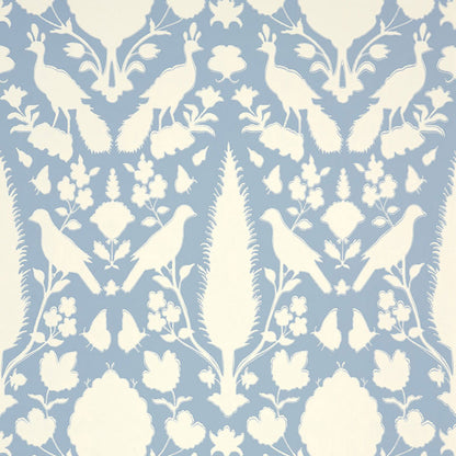 SCHUMACHER WALLCOVERING  EXUBERANT PRINTS CHENONCEAU   SKY   - 5004127