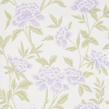 SCHUMACHER WALLCOVERING  ORIENT EXPRESS WHITNEY FLORAL   LAVENDAR   - 5004384