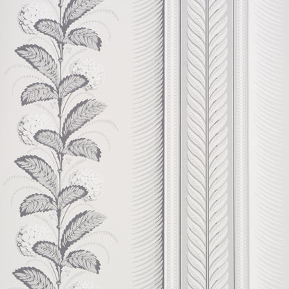 SCHUMACHER  GREENHOUSE HYDRANGEA DRAPE   GRISAILLE   - 5004455