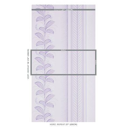 SCHUMACHER  HOBE ERWIN HYDRANGEA DRAPE   LILAC   - 5004457
