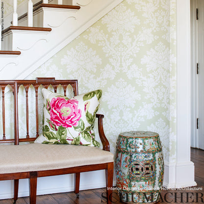 SCHUMACHER  GREENHOUSE TIERNI DAMASK   CELERY   - 5004462